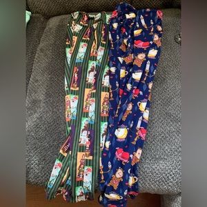 Two pairs of Disney capris. Both fit size 0-10 NWOT